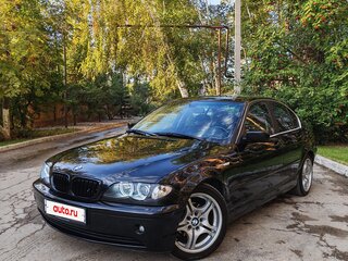 2002 BMW 3 серии 320i IV (E46) Рестайлинг, чёрный, 1050000 рублей, вид 4