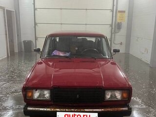 2008 Lada (ВАЗ) 2107, пурпурный, 80000 рублей, вид 2