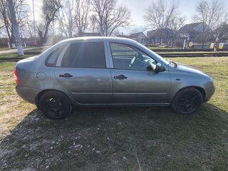 2009 Lada (ВАЗ) Kalina I, серый, 265000 рублей, вид 2