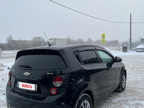 2012 Chevrolet Aveo II, чёрный - вид 6