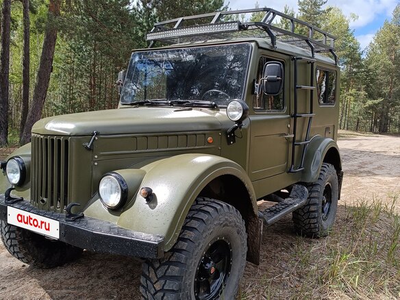1956 ГАЗ 69А, зелёный, 1500000 рублей