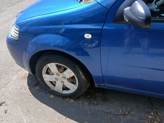 2007 Chevrolet Aveo I, синий, 230000 рублей, вид 1