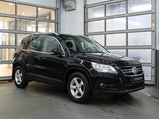 2008 Volkswagen Tiguan I, чёрный, 680000 рублей, вид 3