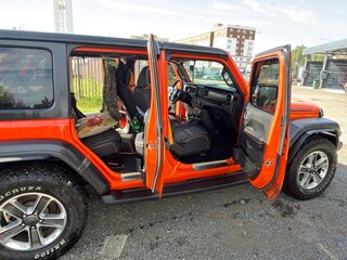 2018 Jeep Wrangler IV (JL), оранжевый, 3700000 рублей, вид 4