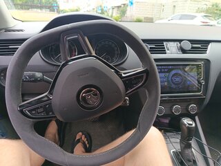 2020 Skoda Octavia III (A7) Рестайлинг, жёлтый, 1200000 рублей, вид 5