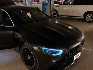 2021 Mercedes-Benz AMG GT 4-Door Coupe 43 I, чёрный, 8950000 рублей, вид 2