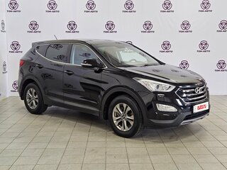 2015 Hyundai Santa Fe III, чёрный, 1457000 рублей, вид 3