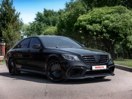 2014 Mercedes-Benz S-Класс AMG 63 AMG Long III (W222, C217), чёрный, 6500000 рублей, вид 5