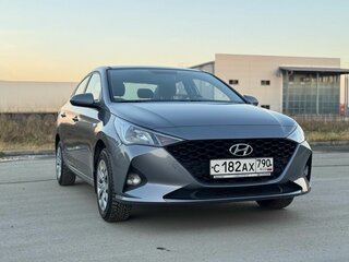 2020 Hyundai Solaris II Рестайлинг, серый, 1469000 рублей, вид 4