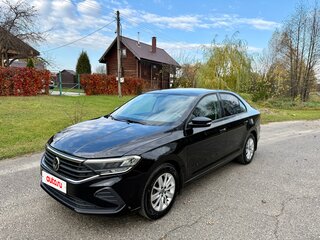 2020 Volkswagen Polo VI, чёрный, 1475000 рублей, вид 2