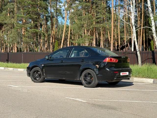 2008 Mitsubishi Lancer X, чёрный, 380000 рублей, вид 4