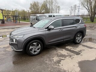 2020 Hyundai Santa Fe IV Рестайлинг, серый, 3270000 рублей, вид 4