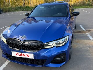 2019 BMW 3 серии M340i xDrive VII (G2x), синий, 4300000 рублей, вид 3