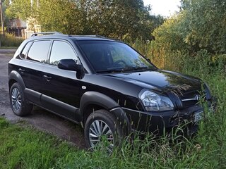 2008 Hyundai Tucson I, чёрный, 720000 рублей, вид 1