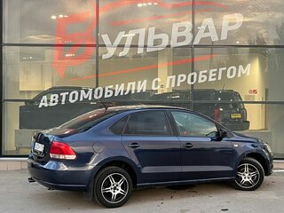 2012 Volkswagen Polo V, синий, 740000 рублей, вид 4