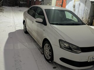 2012 Volkswagen Polo V, белый, 595000 рублей, вид 1