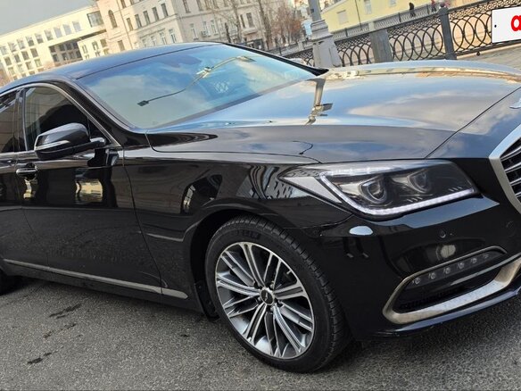2019 Genesis G80 I, чёрный, 2650000 рублей - вид 8