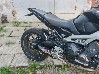 2013 Yamaha MT-09 (FZ-09), фиолетовый, 790000 рублей, вид 5