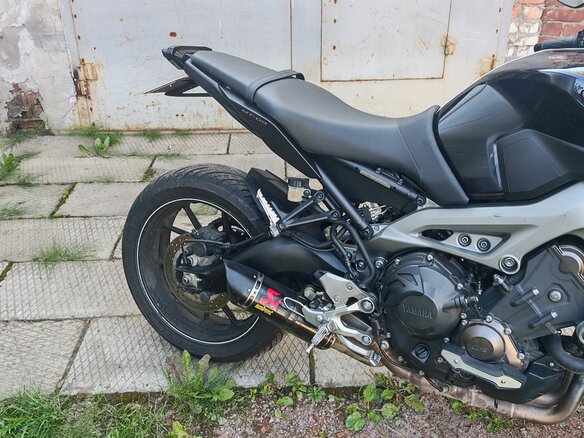 2013 Yamaha MT-09 (FZ-09), фиолетовый, 790000 рублей - вид 4