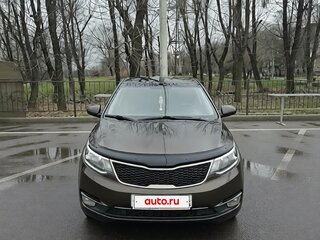 2017 Kia Rio III Рестайлинг, коричневый, 1199999 рублей, вид 2