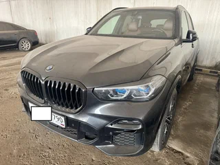2021 BMW X5 30d IV (G05/G18), чёрный, 6000000 рублей, вид 2