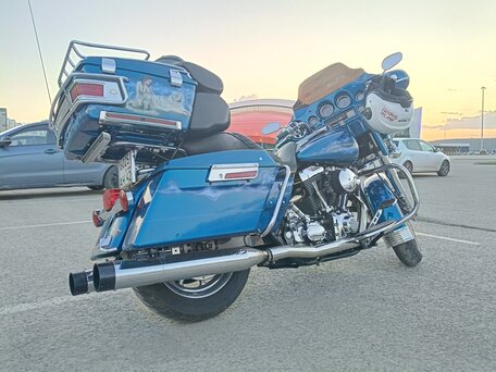 2005 Harley-Davidson Electra Glide, синий, 700000 рублей, вид 5