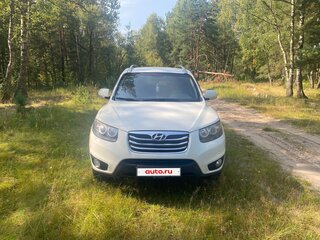 2011 Hyundai Santa Fe II Рестайлинг, белый, 1300000 рублей, вид 2