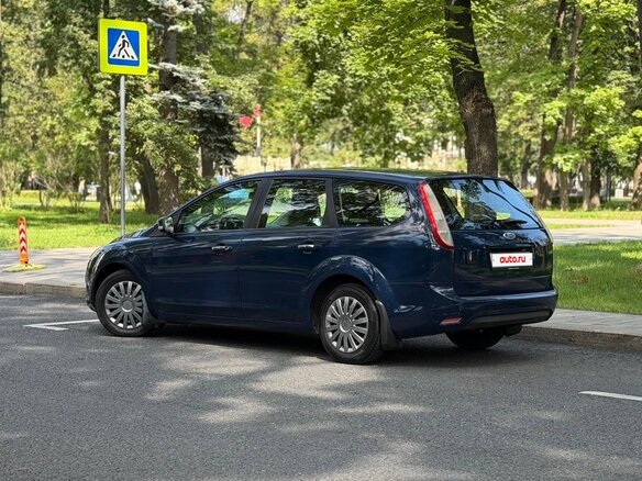 2008 Ford Focus II Рестайлинг, синий - вид 6