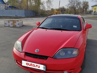 2002 Hyundai Tiburon II (GK), красный, 620000 рублей, вид 4