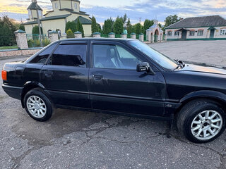 1990 Audi 80 IV (B3), чёрный, 190000 рублей, вид 3
