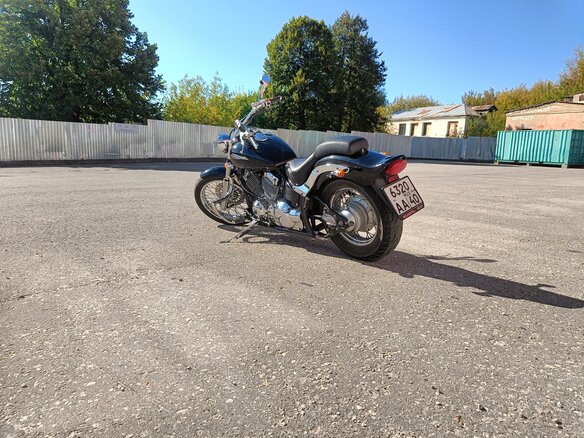 1999 Yamaha XVS400 Drag Star, чёрный, 330000 рублей - вид 2