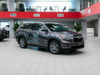 2014 Toyota Highlander III (XU50), серый, 2390000 рублей, вид 3