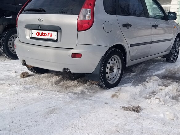 2011 Lada (ВАЗ) Kalina I, серебристый, 312000 рублей - вид 4