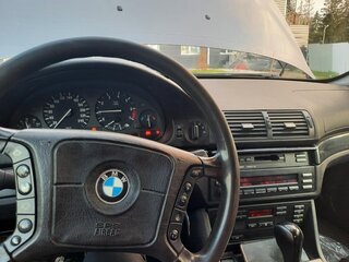 1996 BMW 5 серии 528i IV (E39), серебристый, 200000 рублей, вид 5