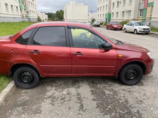 2016 Lada (ВАЗ) Granta I, красный, 250000 рублей, вид 2