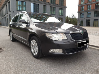 2011 Skoda Superb II, коричневый, 1300000 рублей, вид 2