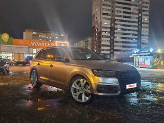 2015 Audi Q7 II (4M), серебристый, 3500000 рублей, вид 2