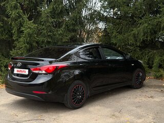 2014 Hyundai Elantra V (MD) Рестайлинг, чёрный, 720000 рублей, вид 4