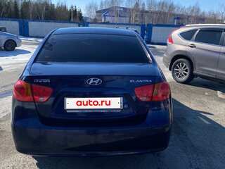 2008 Hyundai Elantra IV (HD), синий, 735000 рублей, вид 3