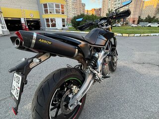 2008 Aprilia Dorsoduro 750, чёрный, 490000 рублей, вид 3