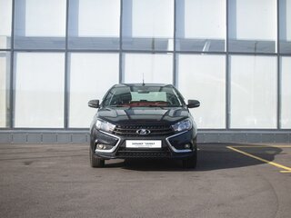 2020 Lada (ВАЗ) Vesta I, чёрный, 870000 рублей, вид 3