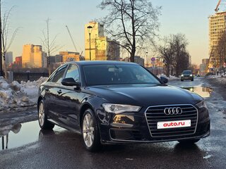 2016 Audi A6 IV (C7) Рестайлинг, чёрный, 2100000 рублей, вид 4