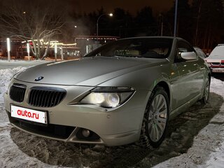 2006 BMW 6 серии 650i II (E63/E64), серый, 1520000 рублей, вид 2
