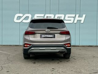 2019 Hyundai Santa Fe IV, бежевый, 2829000 рублей, вид 4