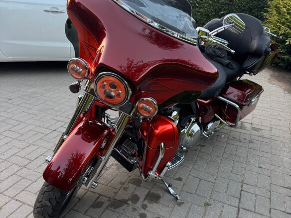2010 Harley-Davidson CVO, оранжевый, 1150000 рублей - вид 14