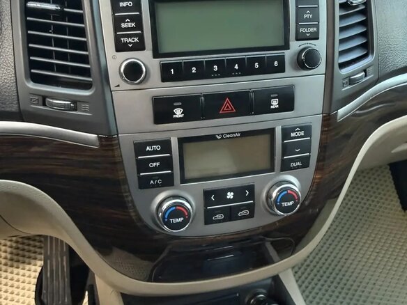 2011 Hyundai Santa Fe II Рестайлинг, чёрный, 1300000 рублей - вид 15