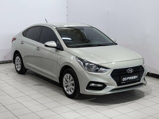 2018 Hyundai Solaris II, бежевый, 1570000 рублей, вид 1