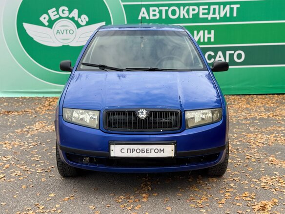 2004 Skoda Fabia I Рестайлинг, синий, 240000 рублей - вид 2