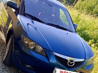 2006 Mazda 3 I (BK) Рестайлинг, синий, 600000 рублей, вид 1