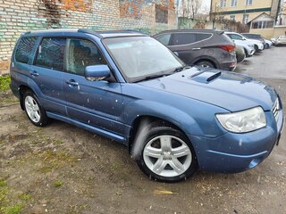 2007 Subaru Forester II Рестайлинг, синий, 1000000 рублей, вид 3